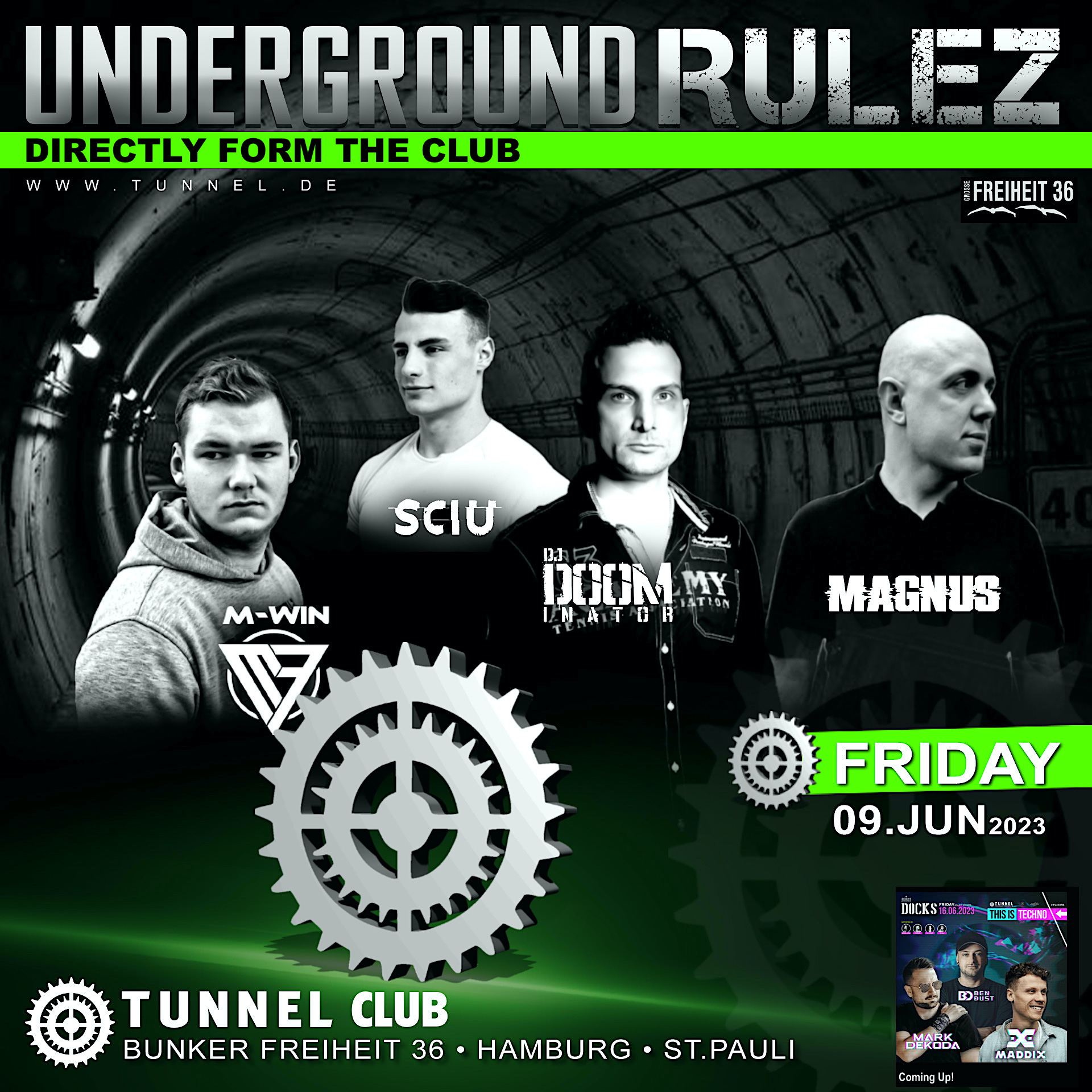 TUNNEL Underground Rules